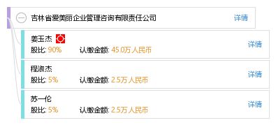 吉林省爱美丽企业管理咨询有限责任公司